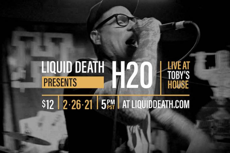 H2O and Liquid Death team up for 'Live At Toby's House' performance